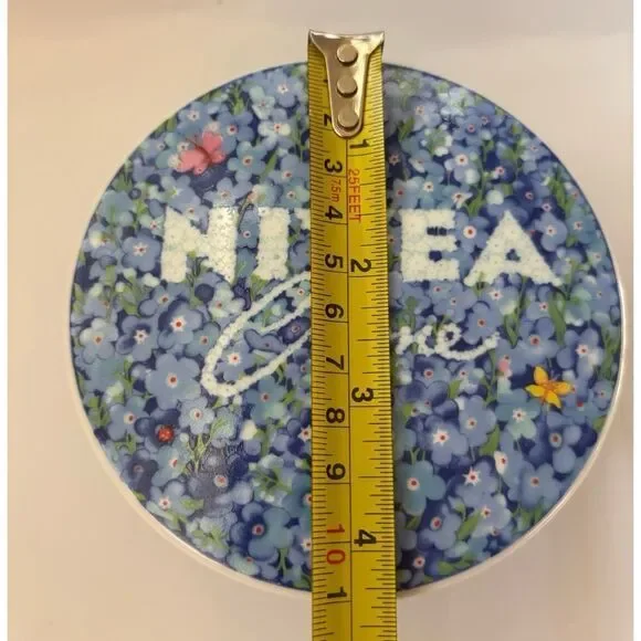 VINTAGE 1960’s NIVEA CREME PORCELAIN TRINKET BOX HUTSCHENREUTHER GERMANY